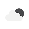 Weather icon for few clouds